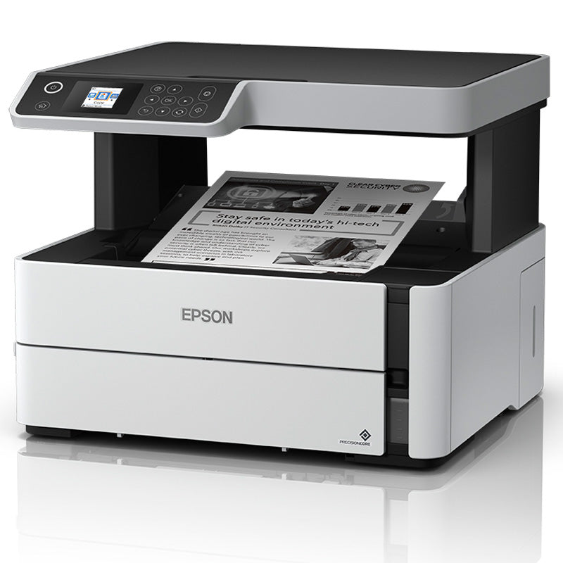 Impressora Multifuncional Epson M2170 Ecotank Jato de Tinta Monocromática Wireless Duplex - C11CH43302 Truedata